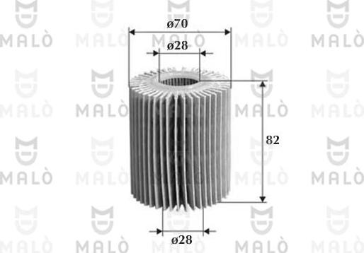 AKRON-MALÒ 1510094 - Oil Filter car-mod.net