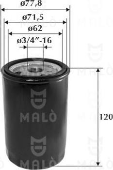 AKRON-MALÒ 1510045 - Oil Filter car-mod.net