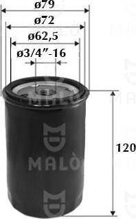 AKRON-MALÒ 1510058 - Oil Filter car-mod.net