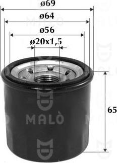 AKRON-MALÒ 1510064 - Oil Filter car-mod.net