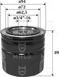 AKRON-MALÒ 1510067 - Oil Filter car-mod.net