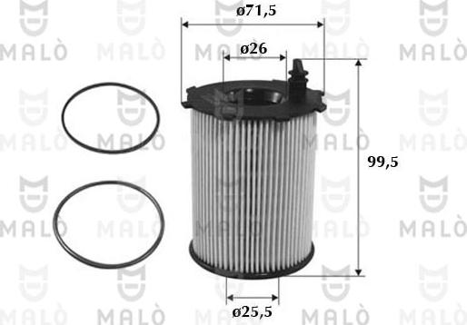 AKRON-MALÒ 1510013 - Oil Filter car-mod.net