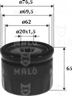 AKRON-MALÒ 1510025 - Oil Filter car-mod.net