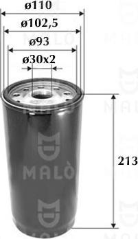 AKRON-MALÒ 1510078 - Oil Filter car-mod.net