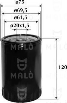 AKRON-MALÒ 1510146 - Oil Filter car-mod.net