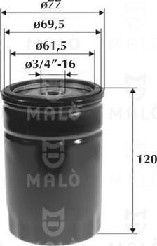 AKRON-MALÒ 1510159 - Oil Filter car-mod.net