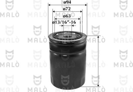 AKRON-MALÒ 1510110 - Oil Filter car-mod.net