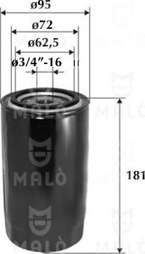 AKRON-MALÒ 1510118 - Oil Filter car-mod.net