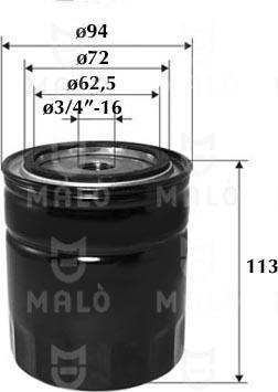 AKRON-MALÒ 1510187 - Oil Filter car-mod.net