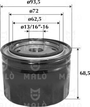 AKRON-MALÒ 1510137 - Oil Filter car-mod.net