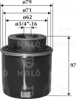 AKRON-MALÒ 1510124 - Oil Filter car-mod.net