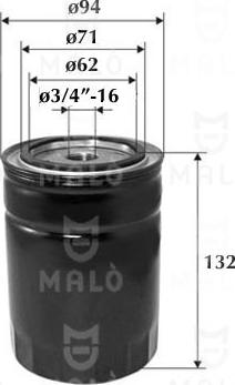 AKRON-MALÒ 1510126 - Oil Filter car-mod.net