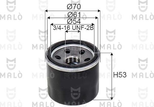 AKRON-MALÒ 1510262 - Oil Filter car-mod.net