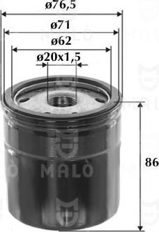 AKRON-MALÒ 1510215 - Oil Filter car-mod.net