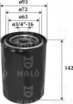AKRON-MALÒ 1510216 - Oil Filter car-mod.net
