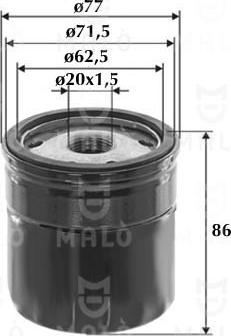 AKRON-MALÒ 1510217 - Oil Filter car-mod.net