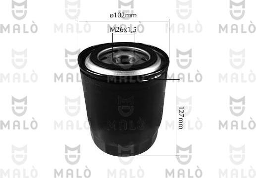 AKRON-MALÒ 1510226 - Oil Filter car-mod.net