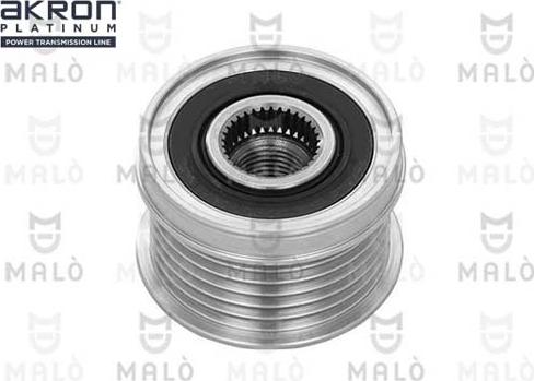 AKRON-MALÒ 1580092 - Pulley, alternator, freewheel clutch car-mod.net