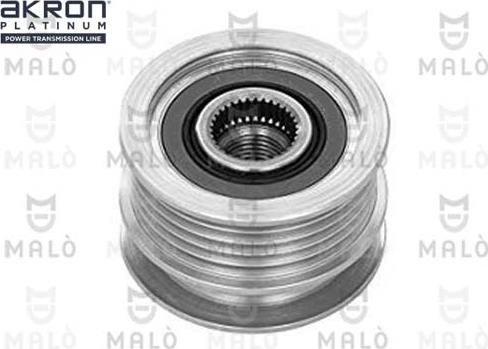 AKRON-MALÒ 1580043 - Pulley, alternator, freewheel clutch car-mod.net