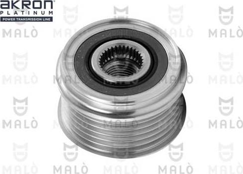 AKRON-MALÒ 1580051 - Pulley, alternator, freewheel clutch car-mod.net