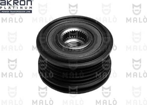 AKRON-MALÒ 1580057 - Pulley, alternator, freewheel clutch car-mod.net