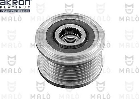AKRON-MALÒ 1580067 - Pulley, alternator, freewheel clutch car-mod.net