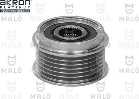 AKRON-MALÒ 1580006 - Pulley, alternator, freewheel clutch car-mod.net