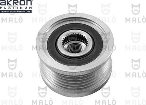 AKRON-MALÒ 1580016 - Pulley, alternator, freewheel clutch car-mod.net