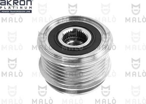 AKRON-MALÒ 1580010 - Pulley, alternator, freewheel clutch car-mod.net