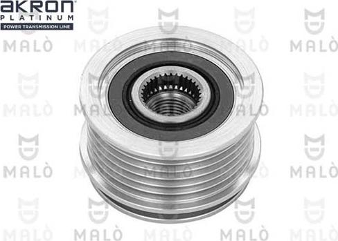 AKRON-MALÒ 1580030 - Pulley, alternator, freewheel clutch car-mod.net
