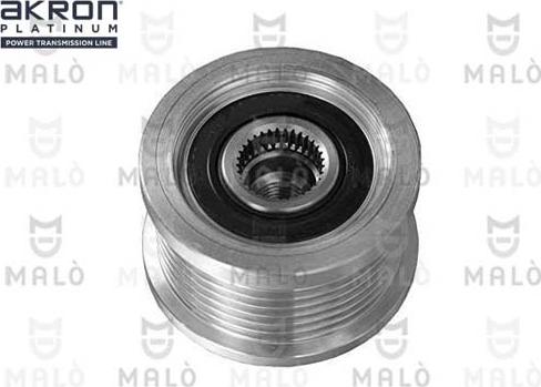 AKRON-MALÒ 1580038 - Pulley, alternator, freewheel clutch car-mod.net