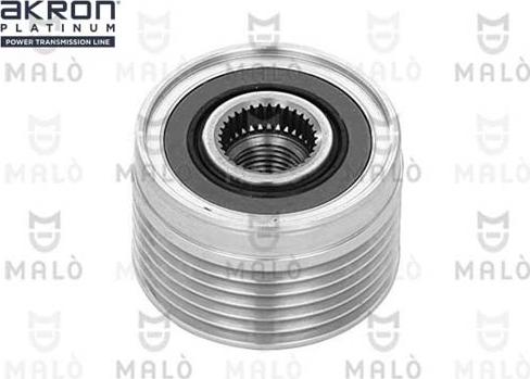 AKRON-MALÒ 1580024 - Pulley, alternator, freewheel clutch car-mod.net