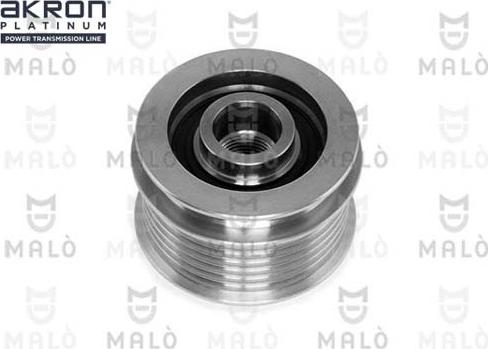 AKRON-MALÒ 1580021 - Pulley, alternator, freewheel clutch car-mod.net