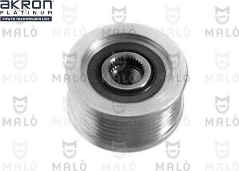AKRON-MALÒ 1580074 - Pulley, alternator, freewheel clutch car-mod.net