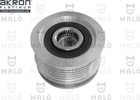 AKRON-MALÒ 1580194 - Pulley, alternator, freewheel clutch car-mod.net