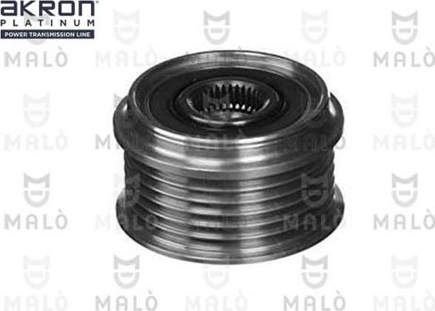 AKRON-MALÒ 1580144 - Pulley, alternator, freewheel clutch car-mod.net