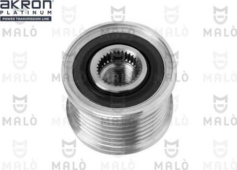 AKRON-MALÒ 1580101 - Pulley, alternator, freewheel clutch car-mod.net