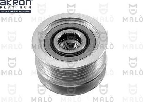 AKRON-MALÒ 1580102 - Pulley, alternator, freewheel clutch car-mod.net