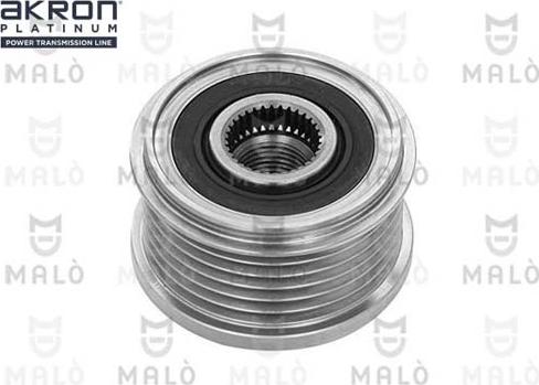 AKRON-MALÒ 1580116 - Pulley, alternator, freewheel clutch car-mod.net