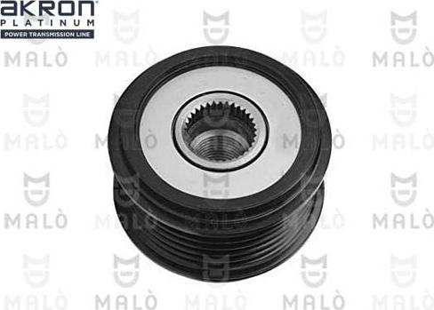 AKRON-MALÒ 1580118 - Pulley, alternator, freewheel clutch car-mod.net