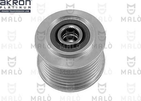 AKRON-MALÒ 1580138 - Pulley, alternator, freewheel clutch car-mod.net