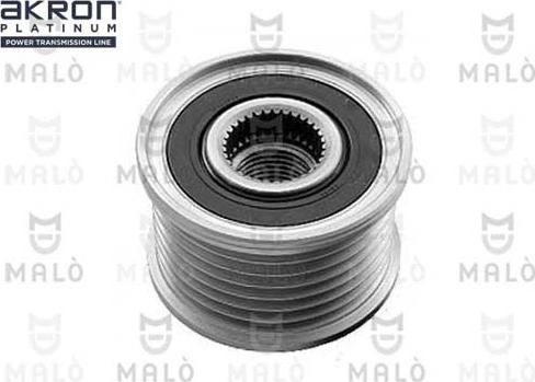 AKRON-MALÒ 1580124 - Pulley, alternator, freewheel clutch car-mod.net