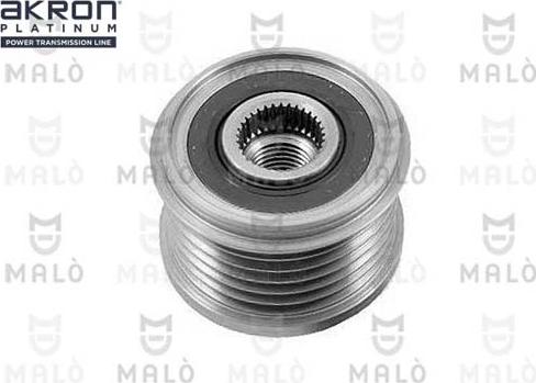 AKRON-MALÒ 1580128 - Pulley, alternator, freewheel clutch car-mod.net
