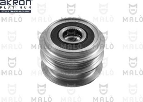 AKRON-MALÒ 1580177 - Pulley, alternator, freewheel clutch car-mod.net