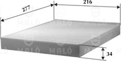 AKRON-MALÒ 1530991 - Filter, interior air car-mod.net