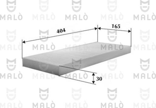 AKRON-MALÒ 1530821 - Filter, interior air car-mod.net
