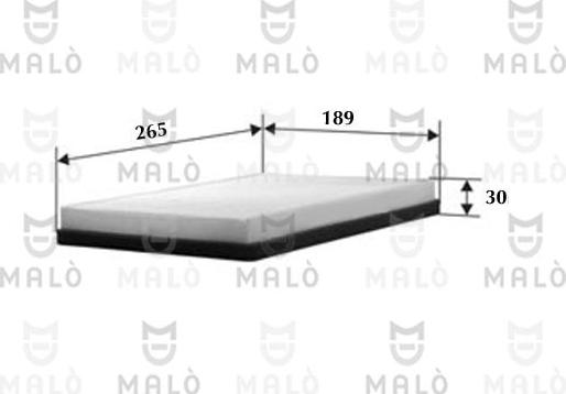 AKRON-MALÒ 1530311 - Filter, interior air car-mod.net