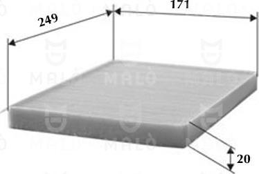 AKRON-MALÒ 1530261 - Filter, interior air car-mod.net