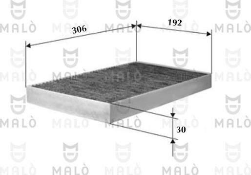 AKRON-MALÒ 1530222 - Filter, interior air car-mod.net