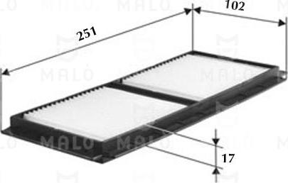 AKRON-MALÒ 1531991 - Filter, interior air car-mod.net